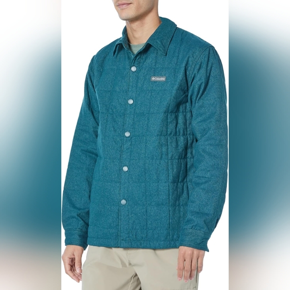 NWT Columbia Men's Landroamer Quilted Shirt Jacket, Size 4XL - Picture 2 of 3